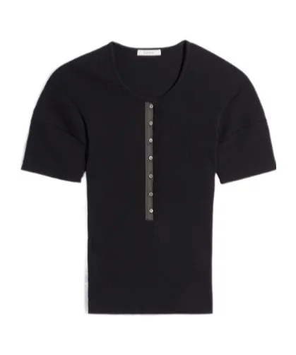 Fitted Henley In Jersey