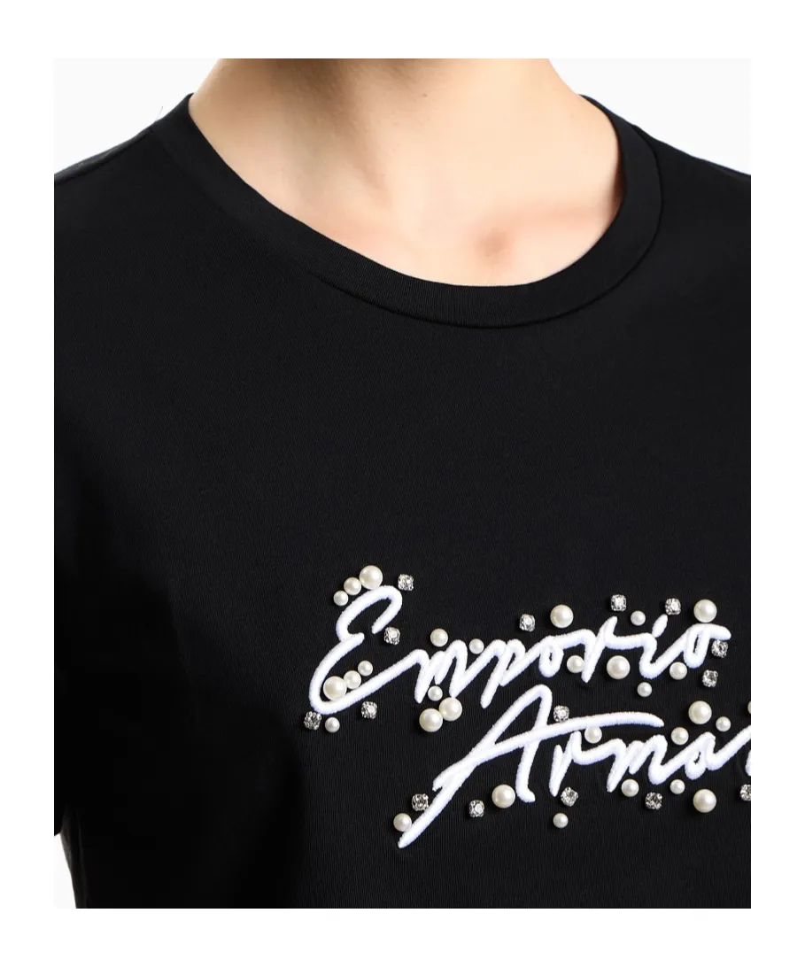 Asv Jersey T-Shirt With Logo Embroidery