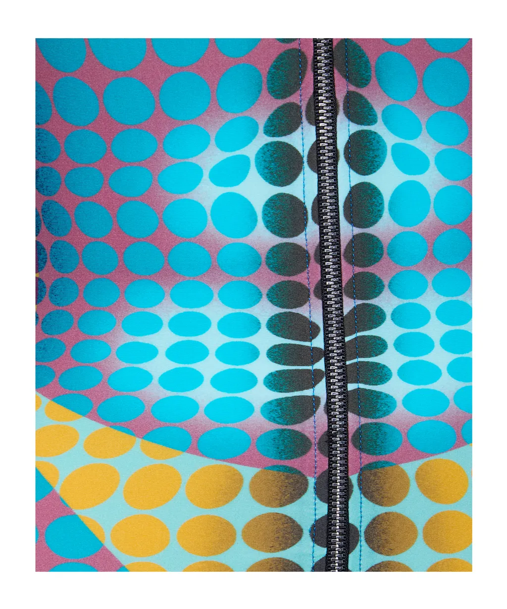 Jean Paul Gaultier Hooded Printed Jumpsuit
