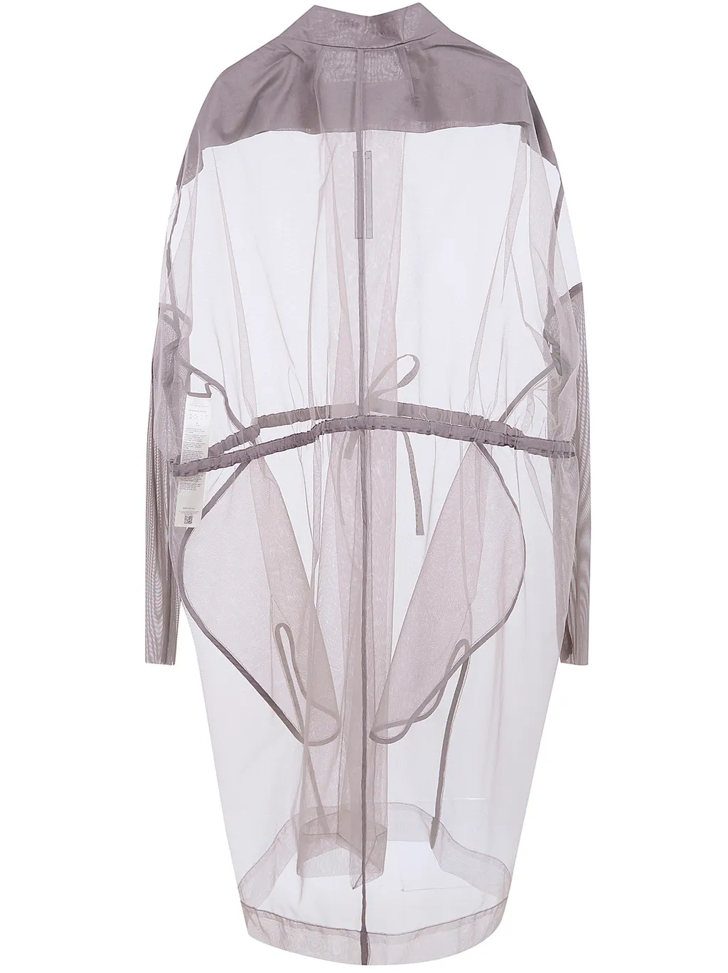 Tie Tulle Coat