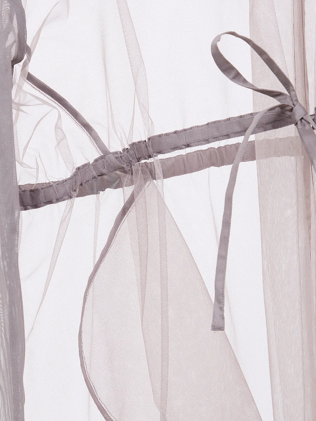 Tie Tulle Coat