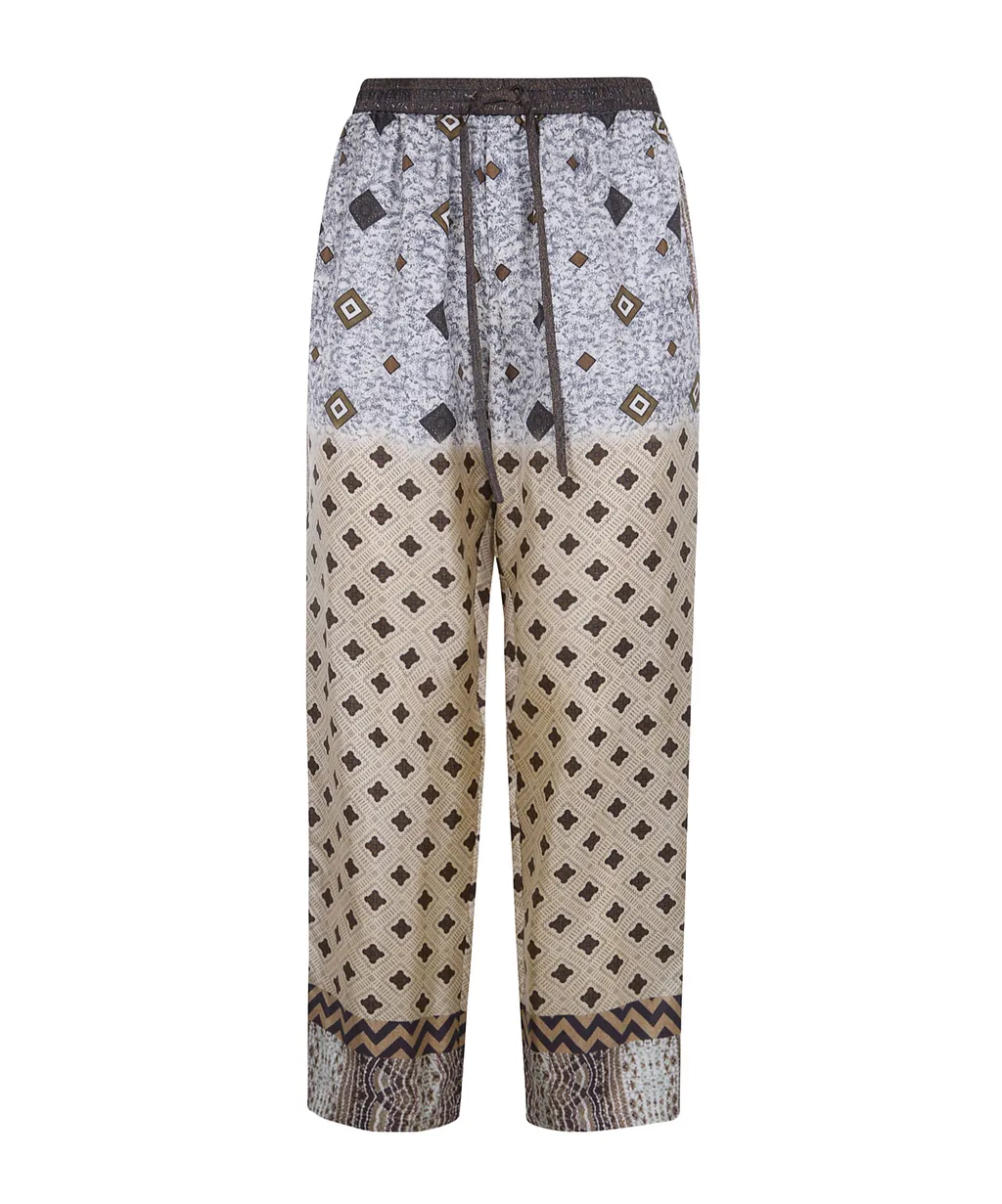 Patterned Trousers