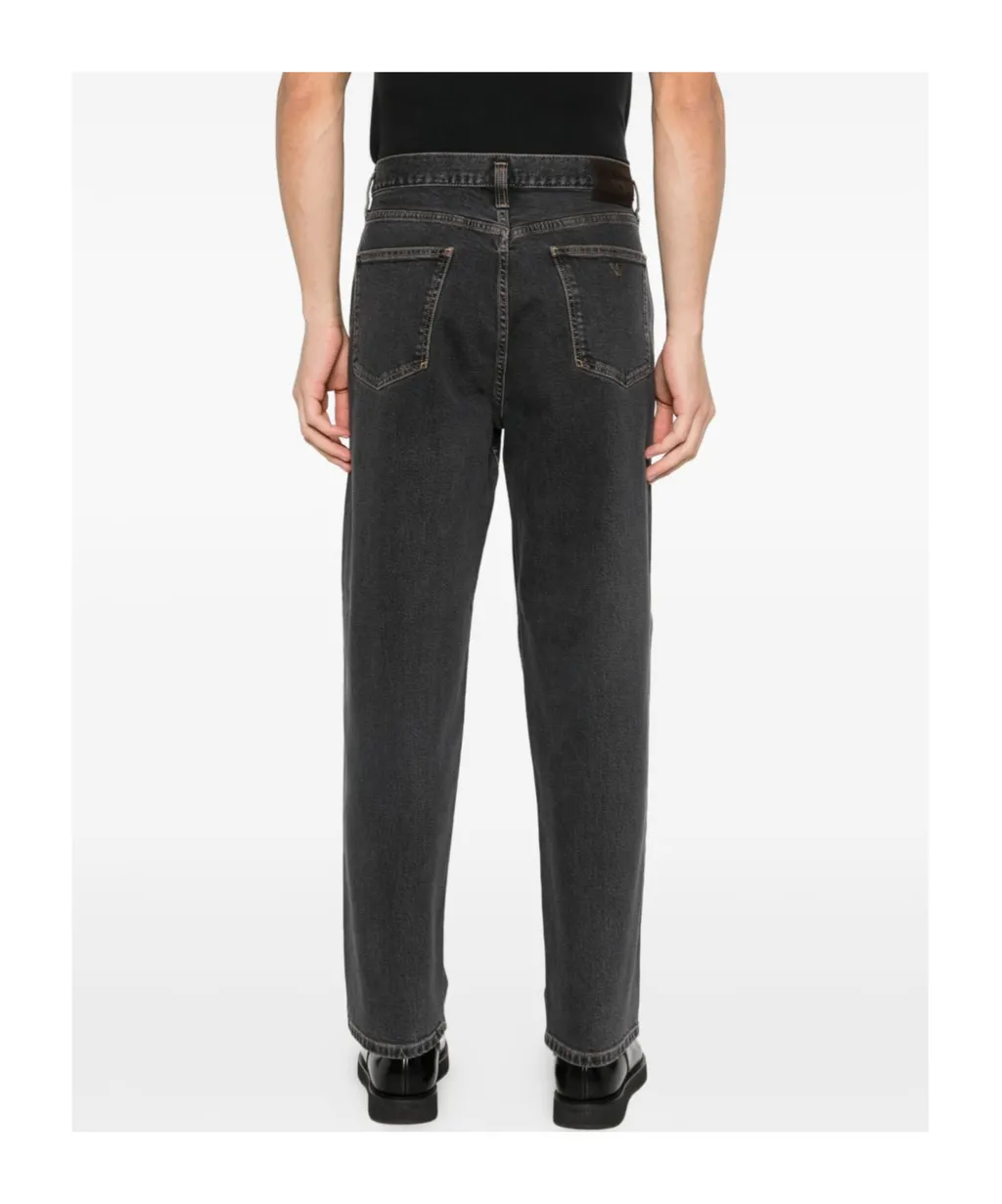 Faded Denim Trousers