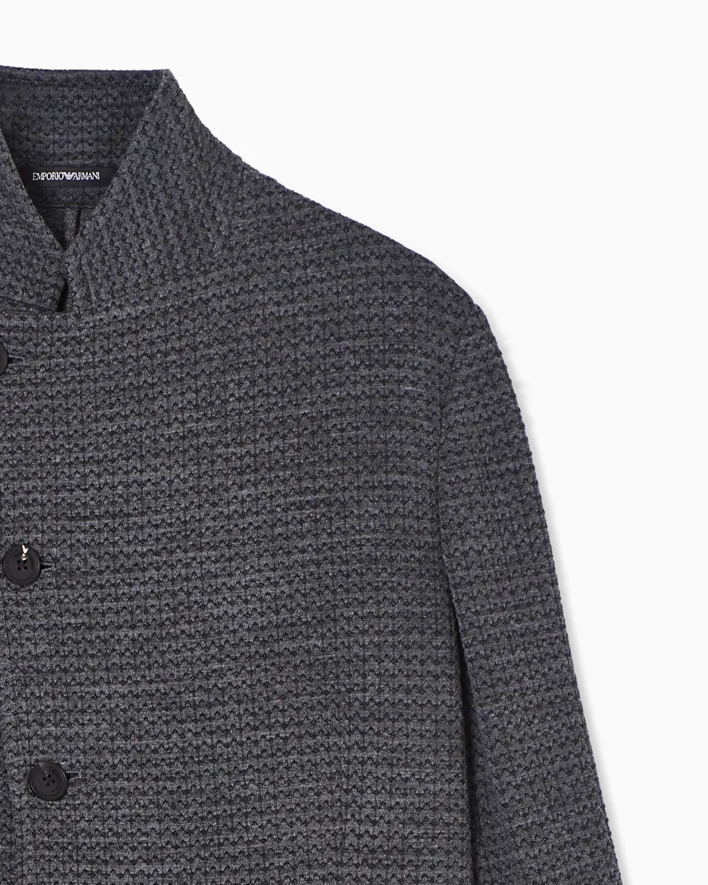 Textured Button-Up Jacket