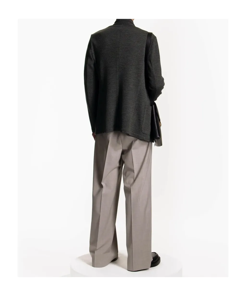Textured Button-Up Jacket
