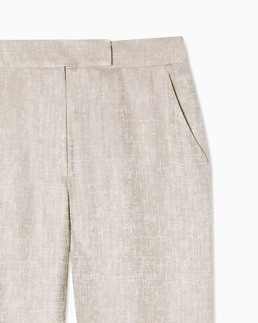 Textured Trousers