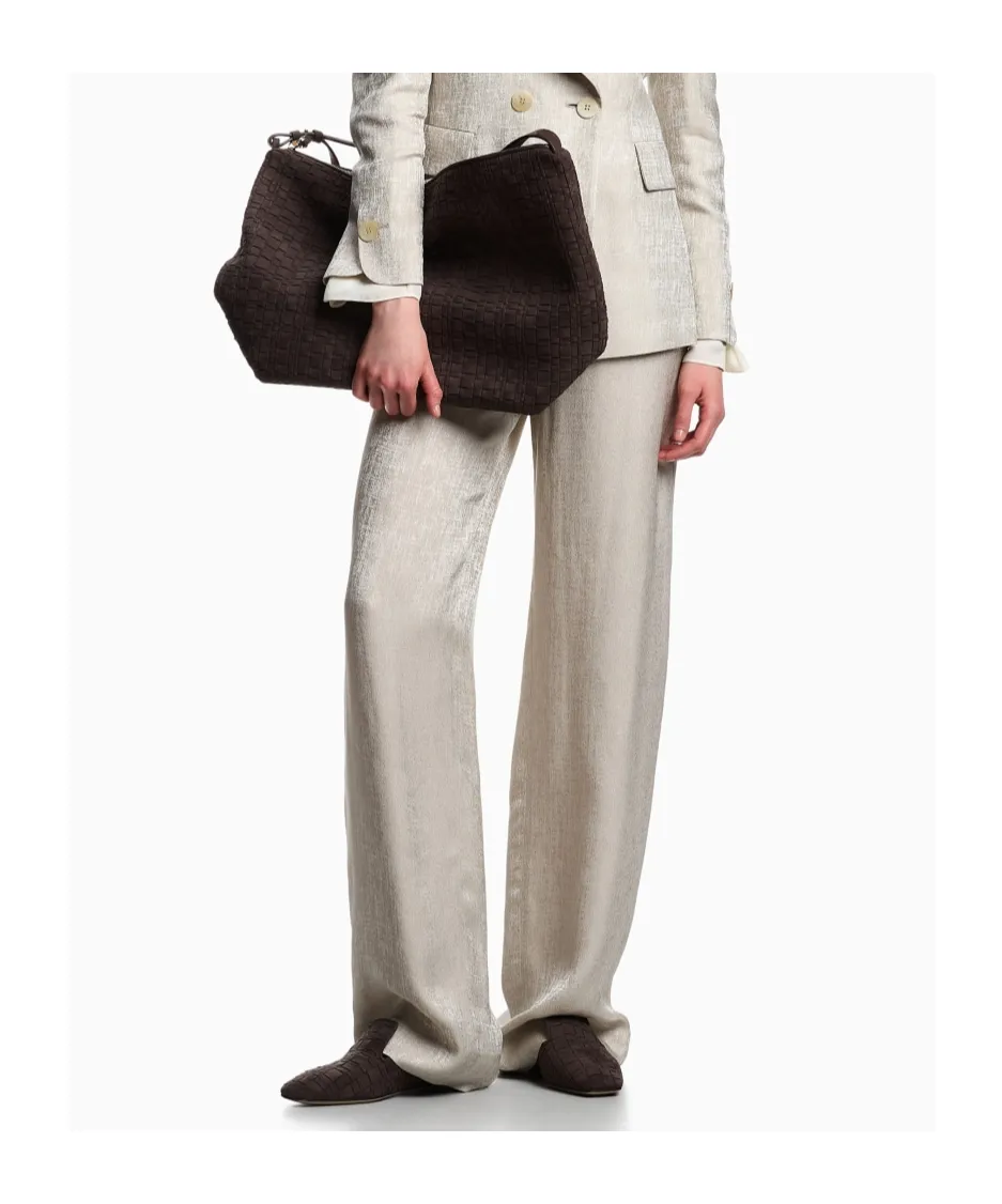 Textured Trousers