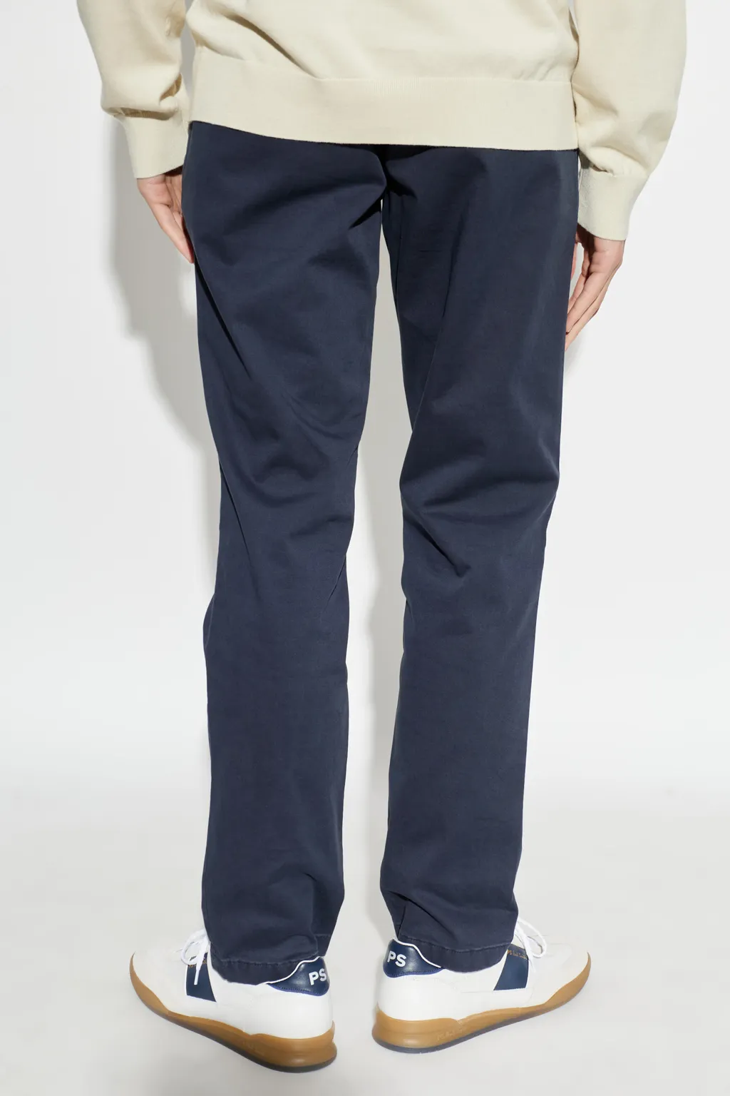 Ps Paul Smith Logo Patch Tapered Trousers
