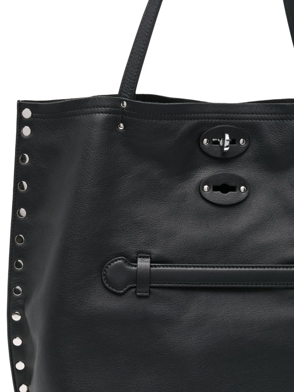 Medium-Sized Studded Handbag