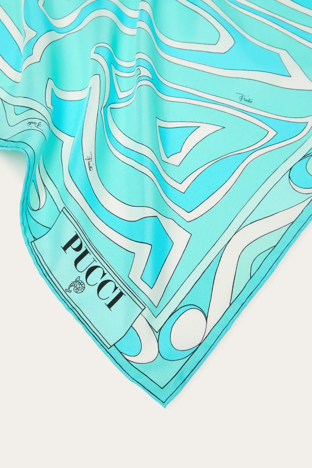 Pucci Abstract Silk Scarf