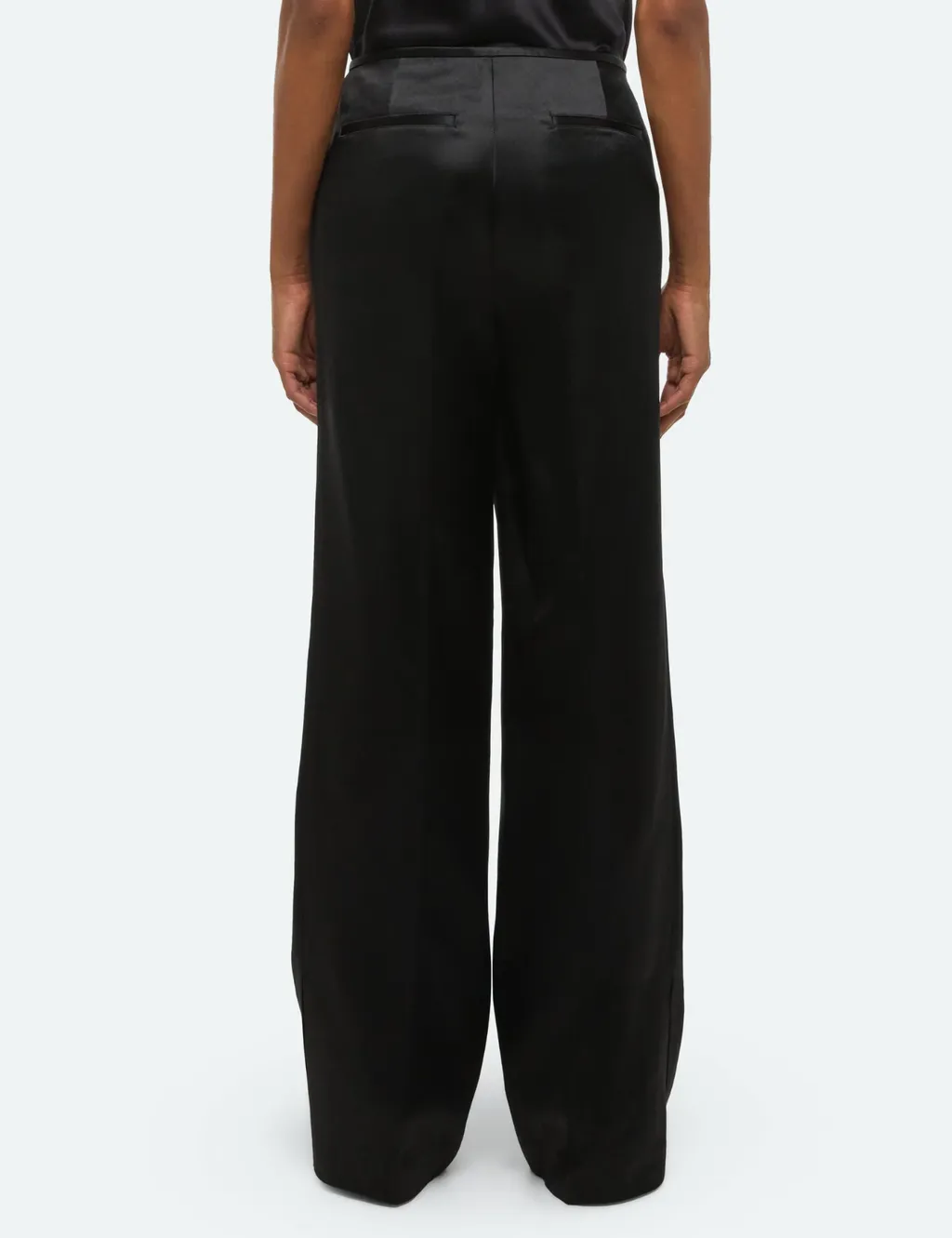 Minimal Satin Pants