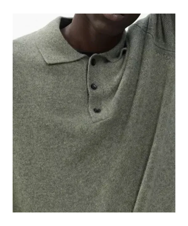 Declan Cashmere Polo Sweater