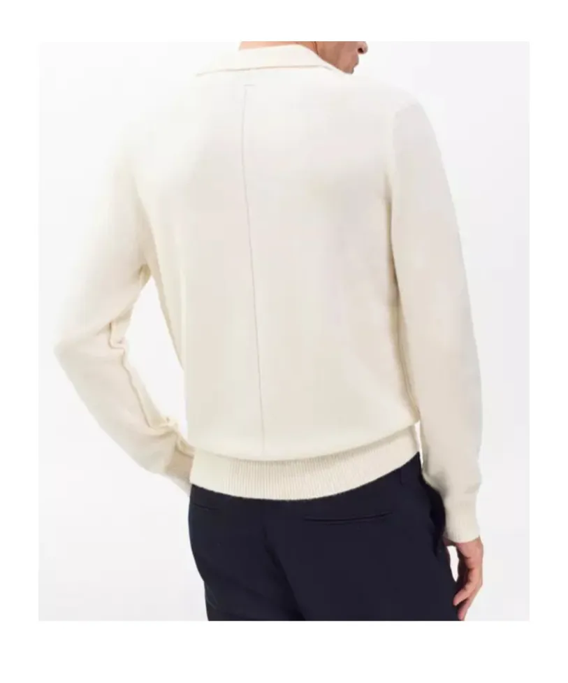 Declan Cashmere Polo Sweater
