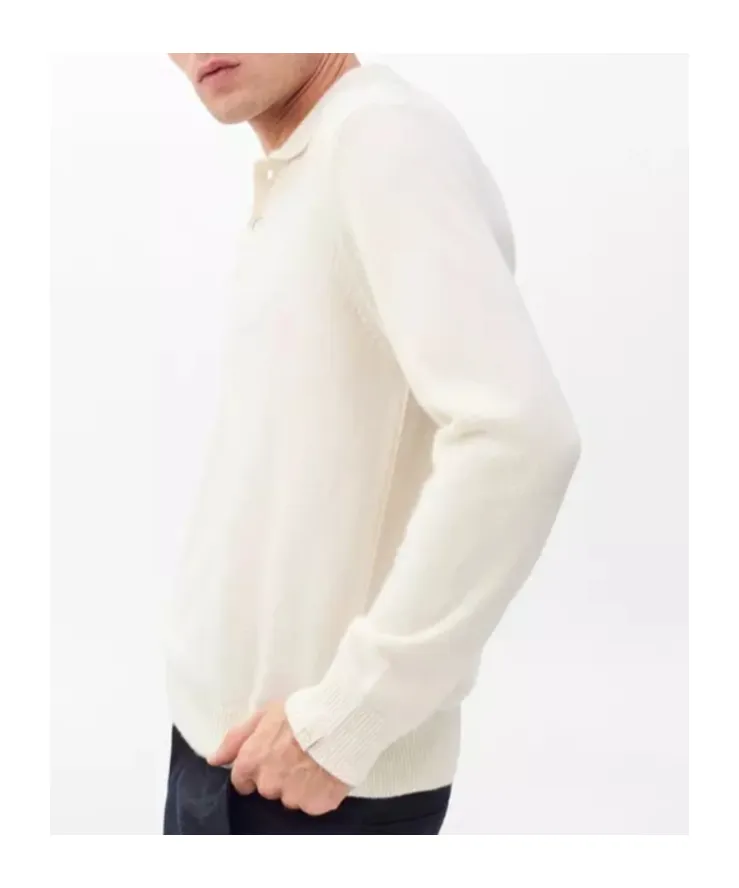 Declan Cashmere Polo Sweater