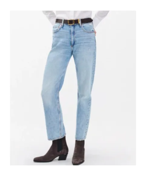 Harlow Ankle Straight Jean