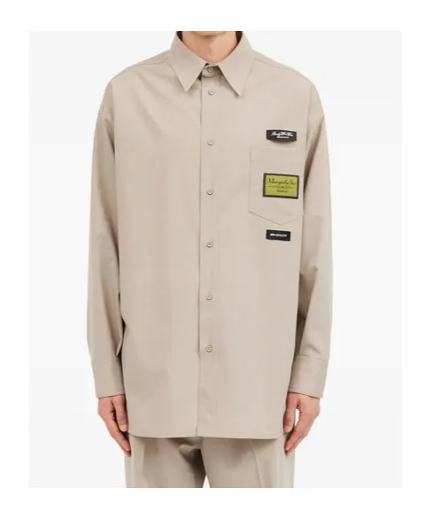 Mm6 Maison Margiela Long-Sleeve Buttoned Shirt