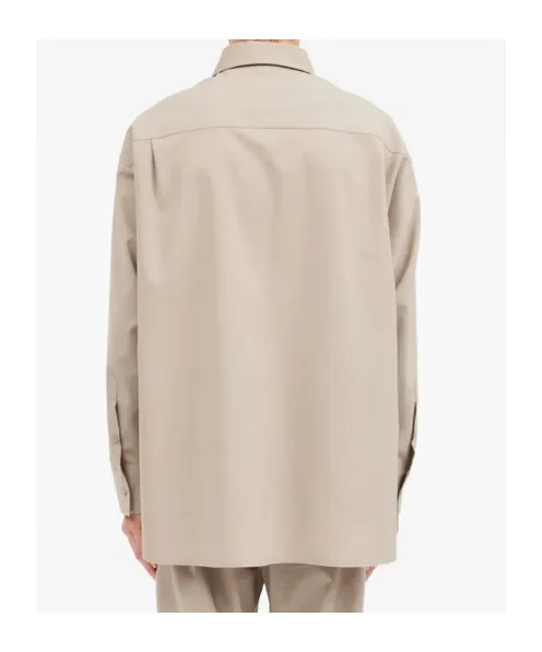 Mm6 Maison Margiela Long-Sleeve Buttoned Shirt