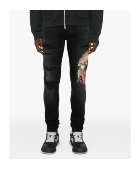 Distressed Jeans