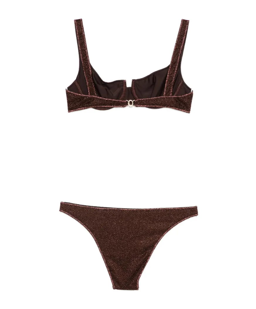 Two-Piece Set Including Cropped Top And Swim Trunks