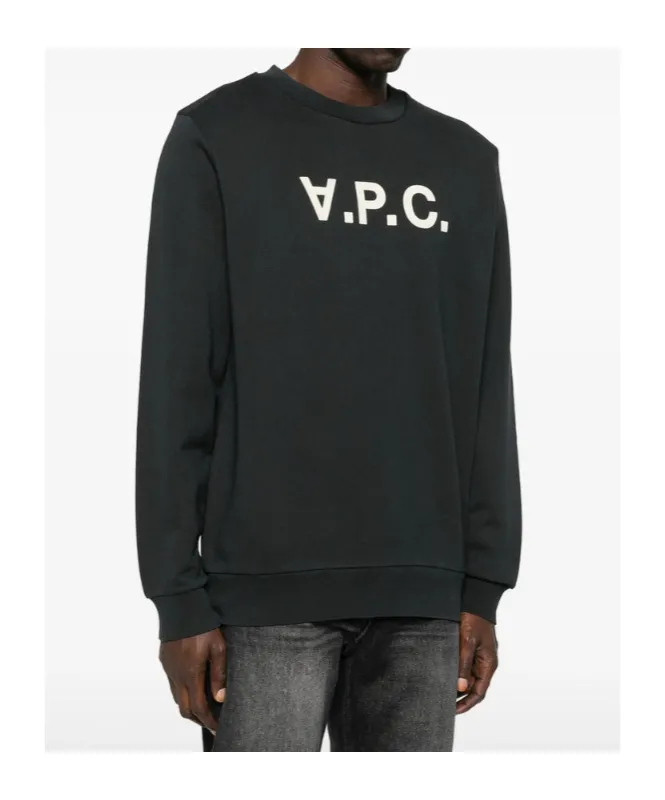 A.P.C. Logo Long Sleeved Sweatshirt
