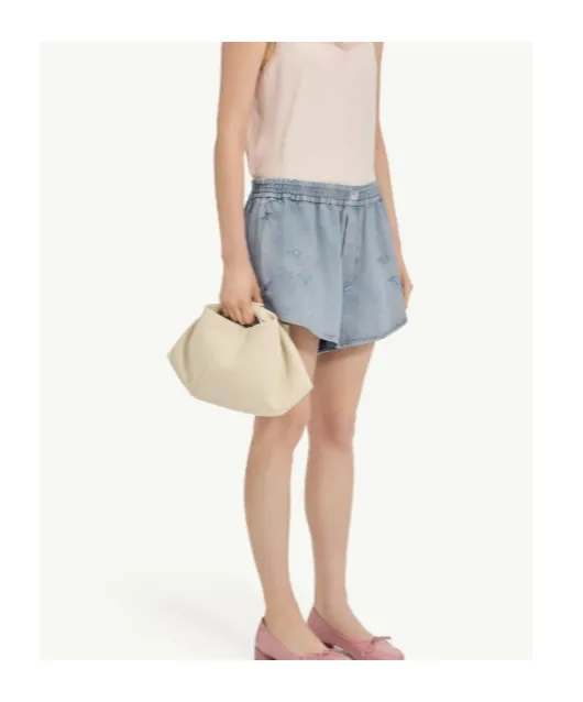 Mm6 Maison Margiela Distressed Elasticated-Waist Shorts