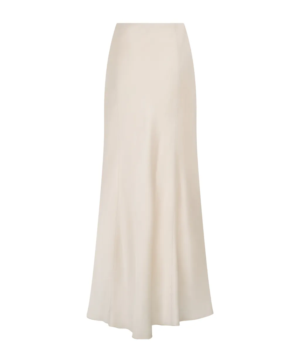 Enver Satin Maxi Skirt