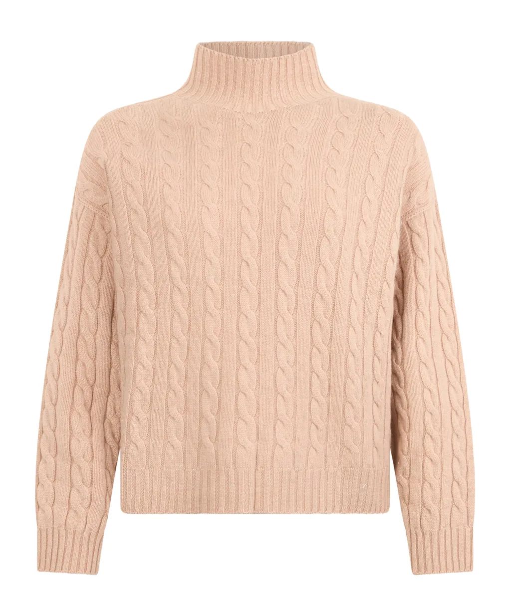 Cable-Knit Sweater