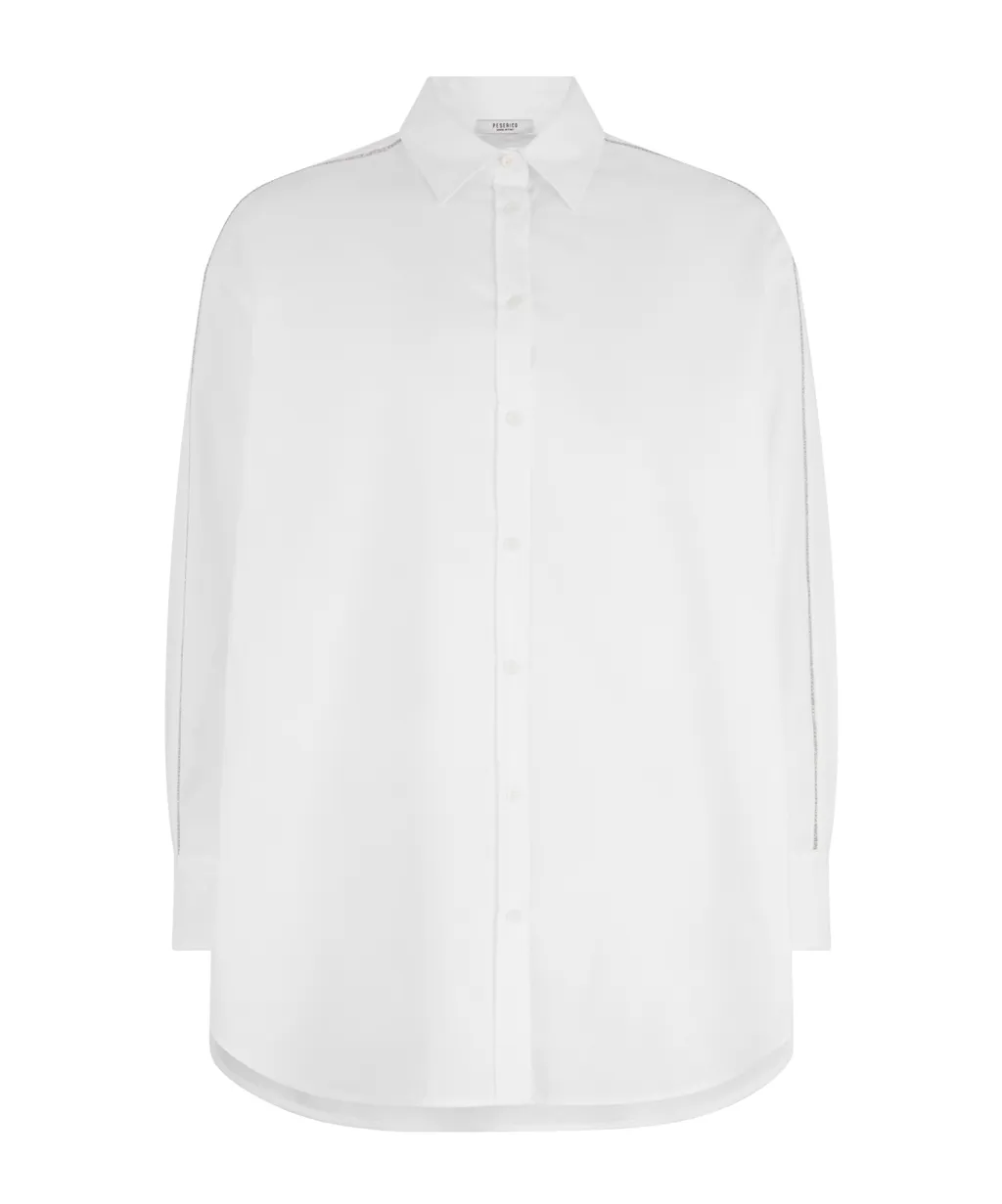 Embellished Long-Sleeve Shirt