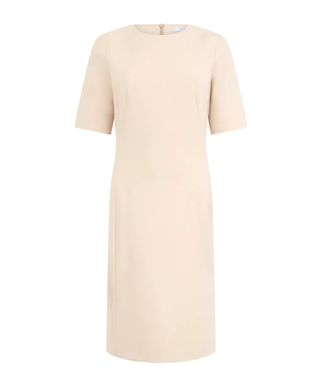 Short-Sleeve Midi Dress