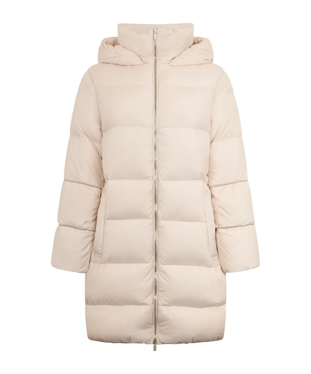 Hooded Quilted Coat