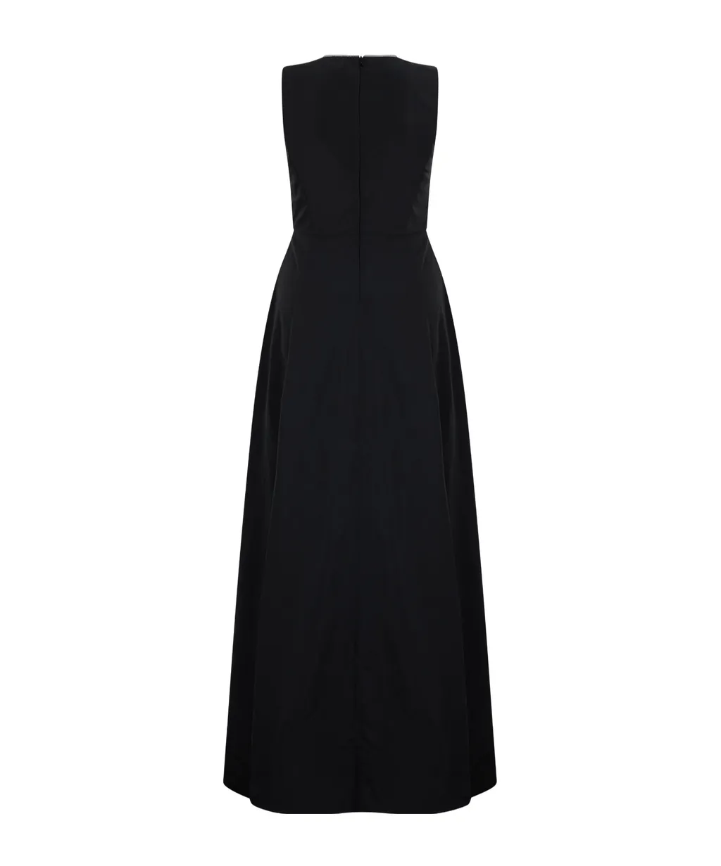Flared Long Dress
