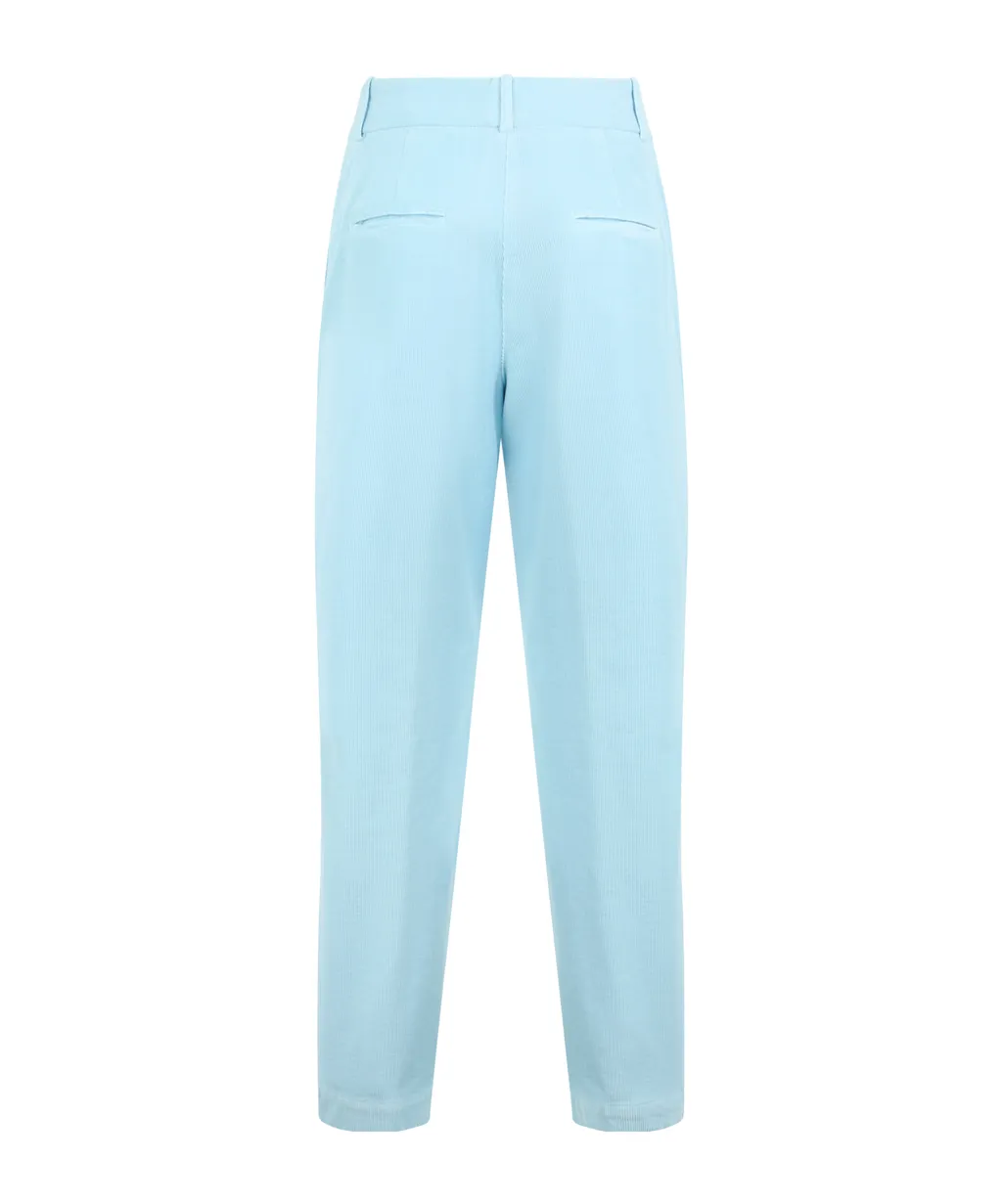 Welt-Pockets High-Waisted Trousers