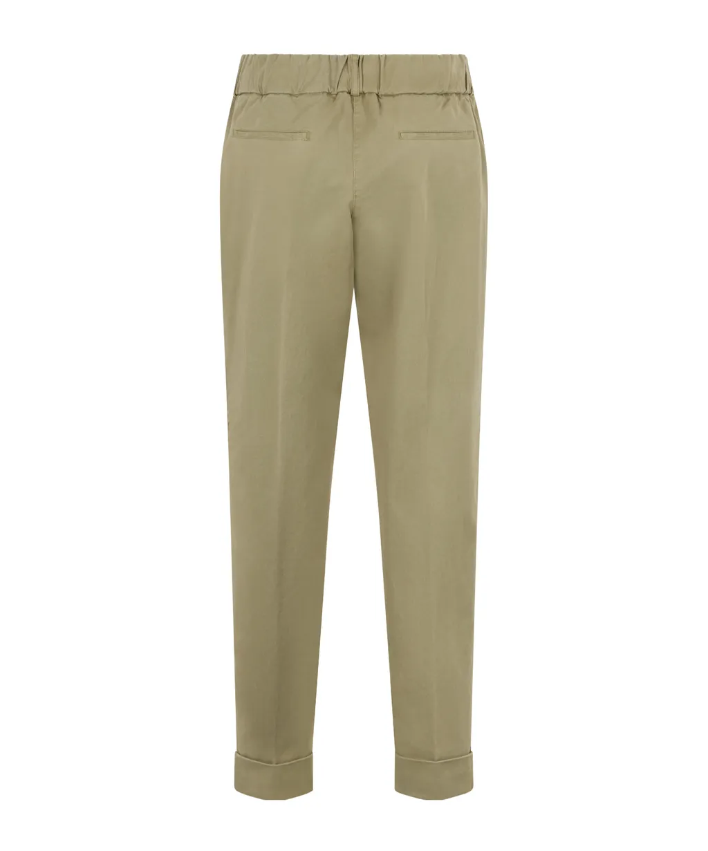 Turn-Up Hem Trousers