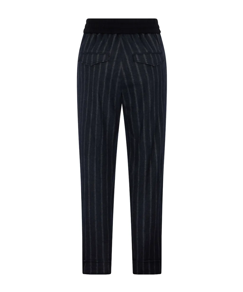 Pinstriped Trousers