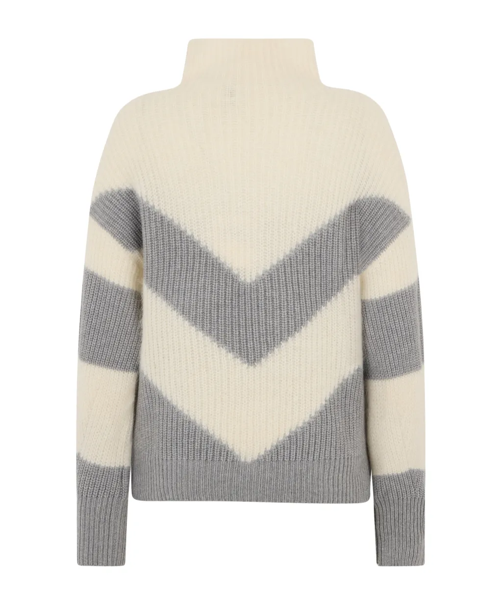 Two-Tone Design Jumper