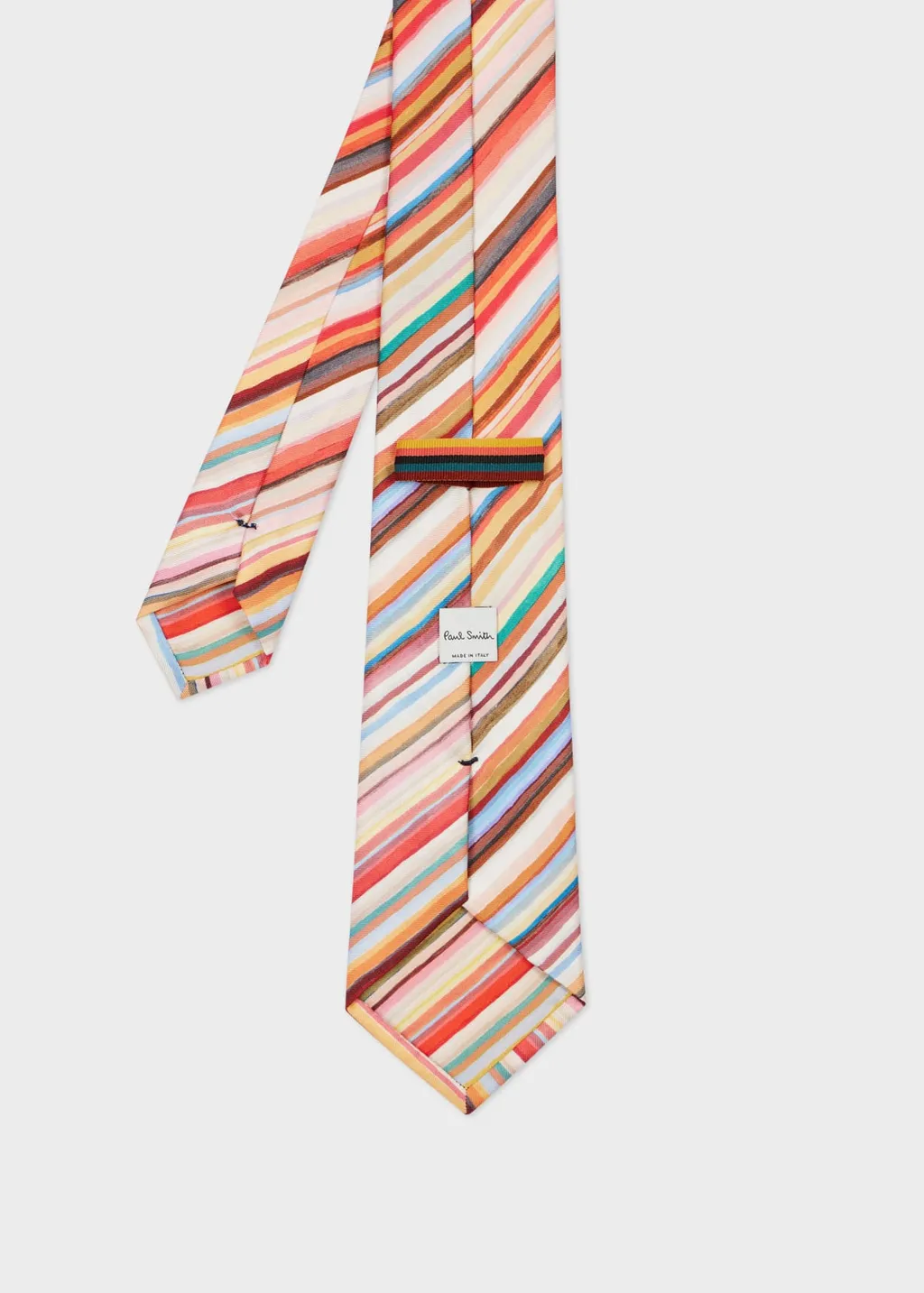 Paul Smith Striped Printed Tie