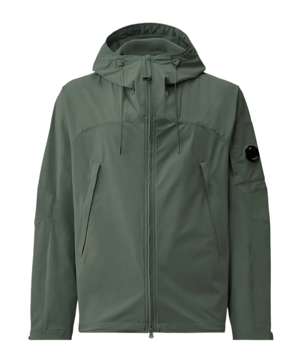 Hooded Long-Sleeved Jacket