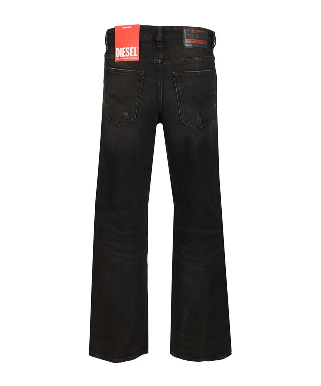 Diesel Wide Leg Denim Jeans