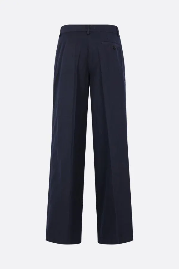 Aspesi Wide-Leg Pleated Trousers