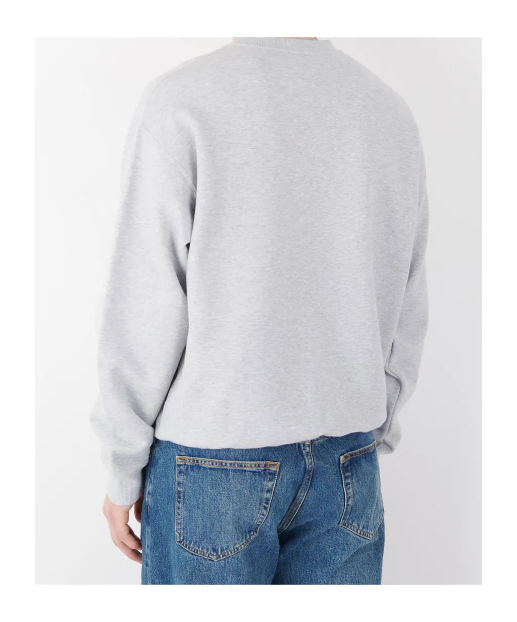 Jil Sander Logo Print Crewneck Sweatshirt