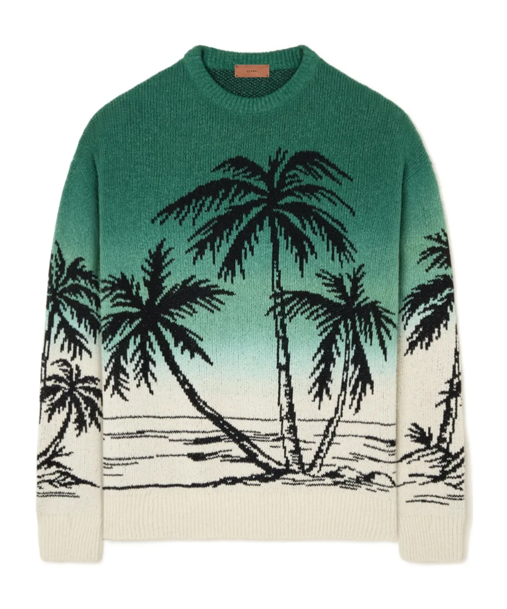 Alanui Wave Bloom Sweater