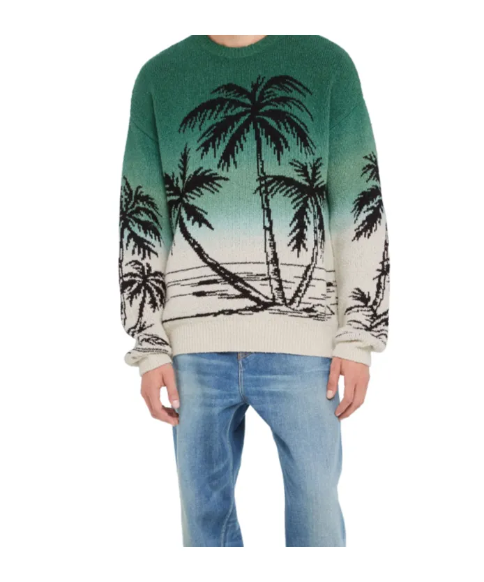 Alanui Wave Bloom Sweater