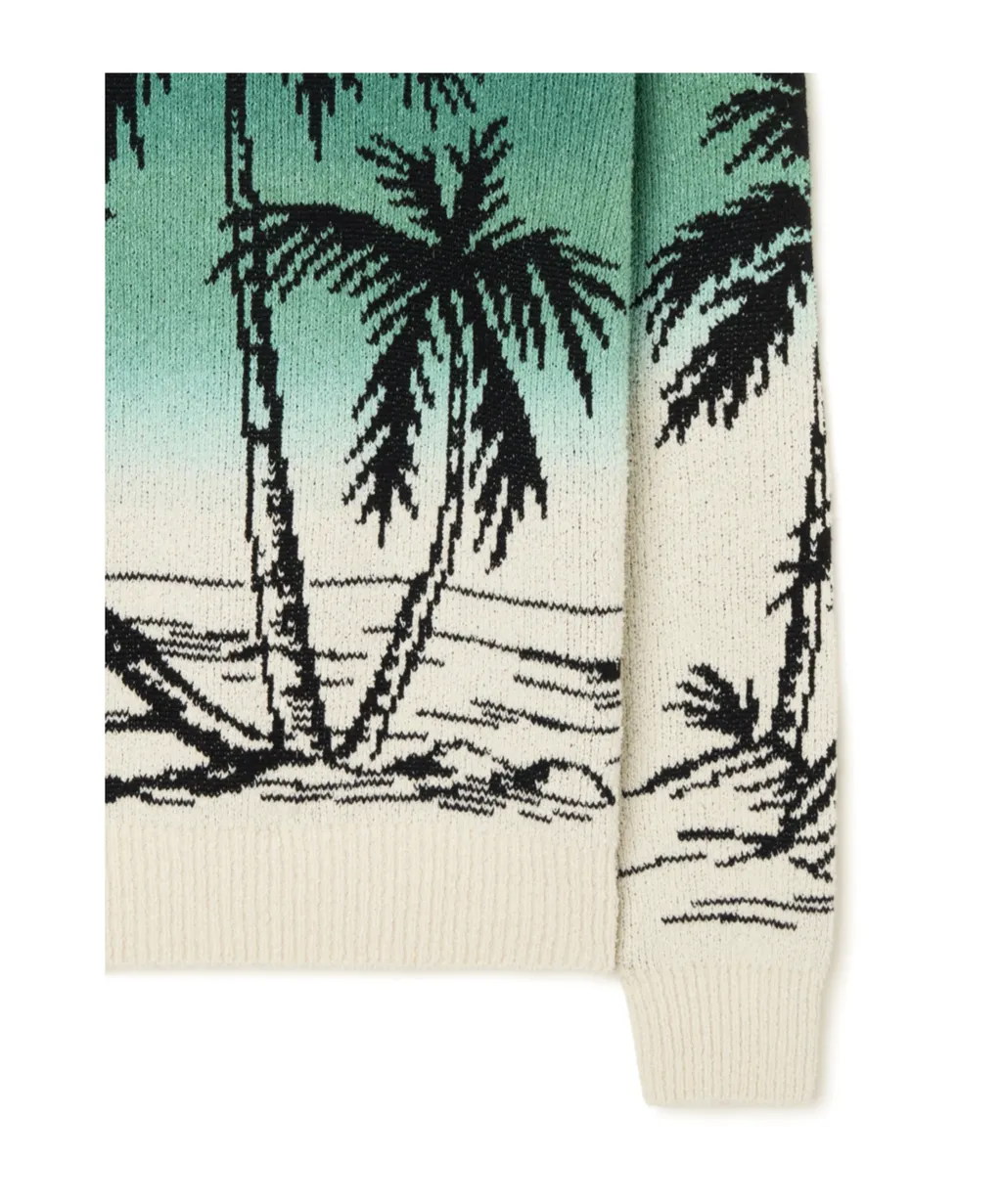 Alanui Wave Bloom Sweater