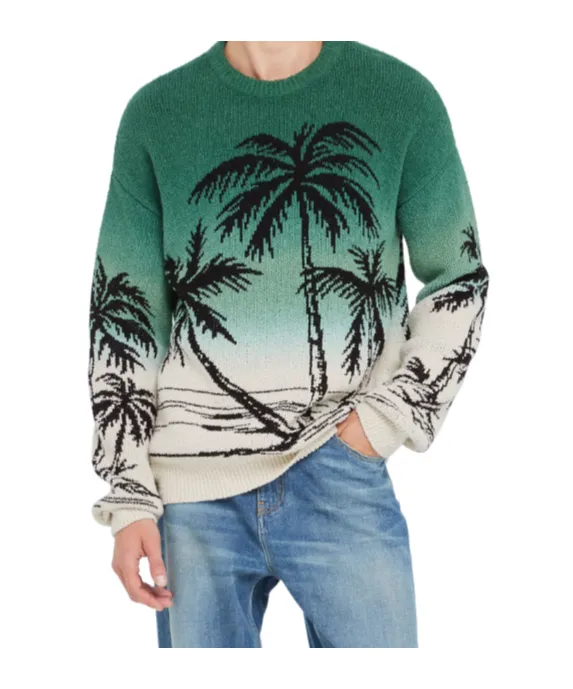 Alanui Wave Bloom Sweater