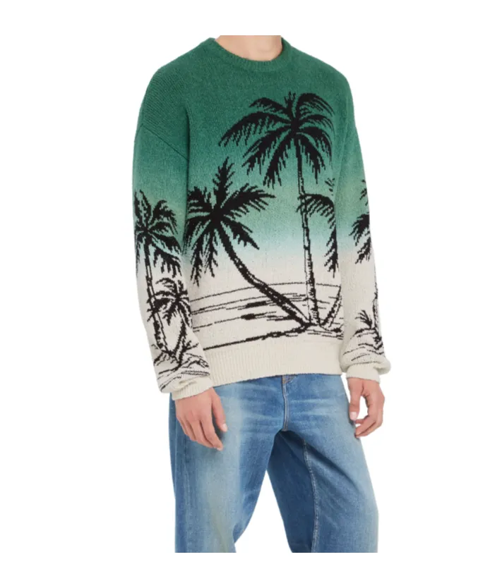 Alanui Wave Bloom Sweater