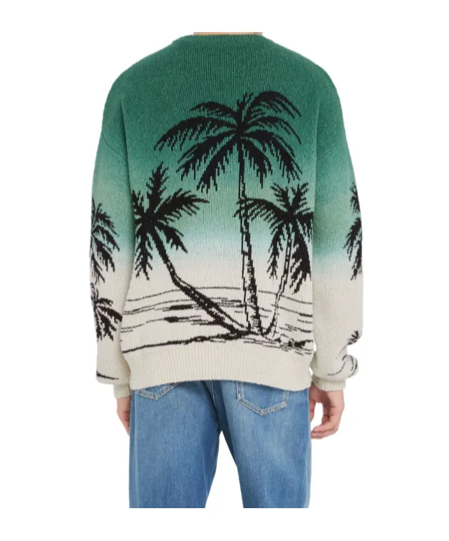 Alanui Wave Bloom Sweater
