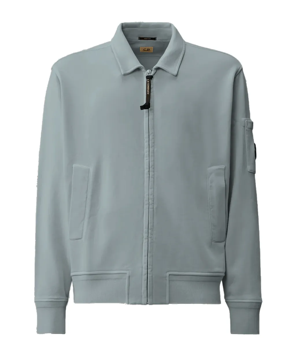 Collared Long-Sleeved Sweatshirt