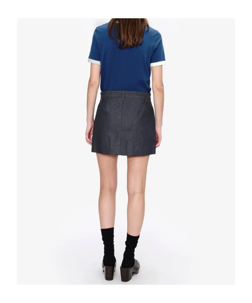 A.P.C. Pleated Mini Skirt