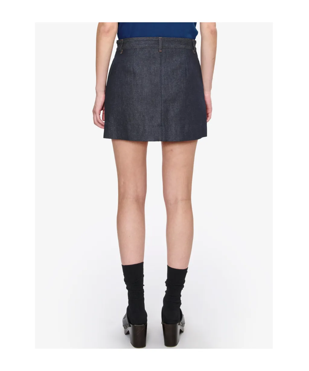 A.P.C. Pleated Mini Skirt