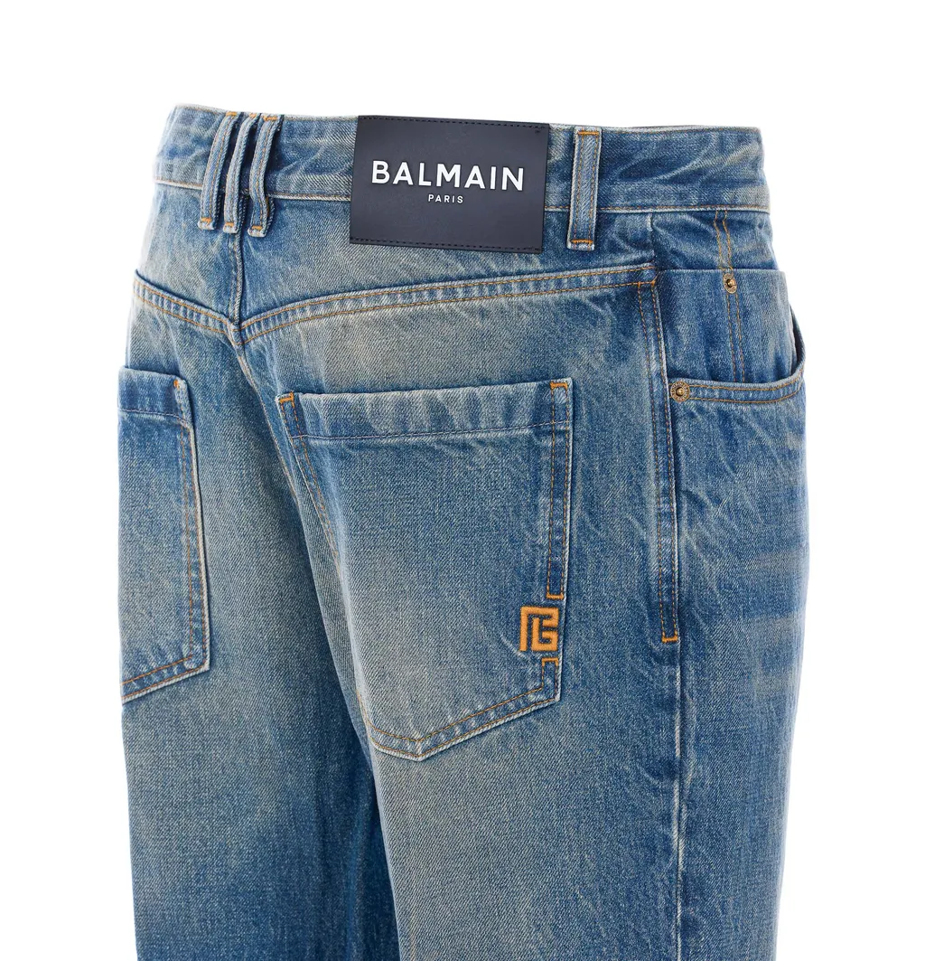 Balmain Straight Leg Jeans